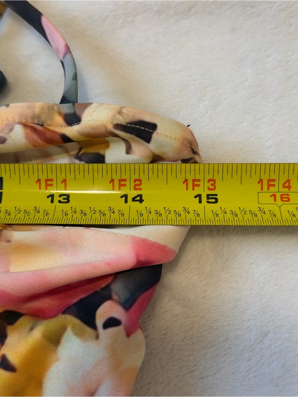 NWOT Albion Cabo One Piece Swimsuit - Rosalia Floral - Ruched Sides Square Neck - Picture 11 of 11